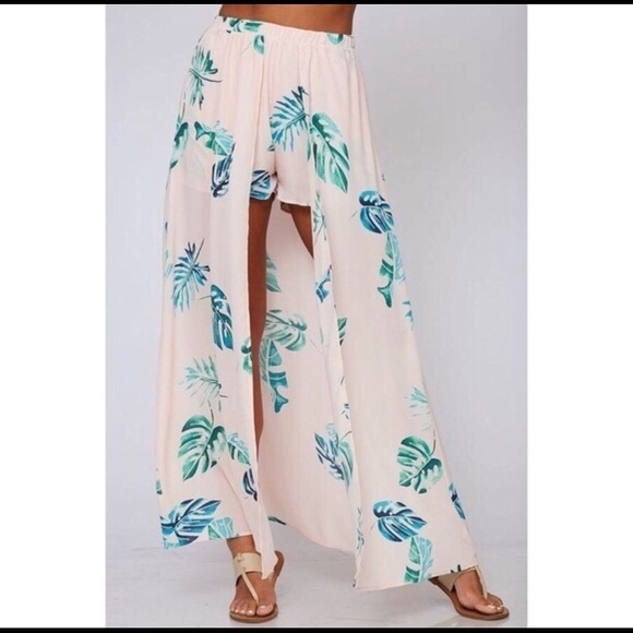 Skirts Resort Ready Blush Skirt Short Combo Poshmark